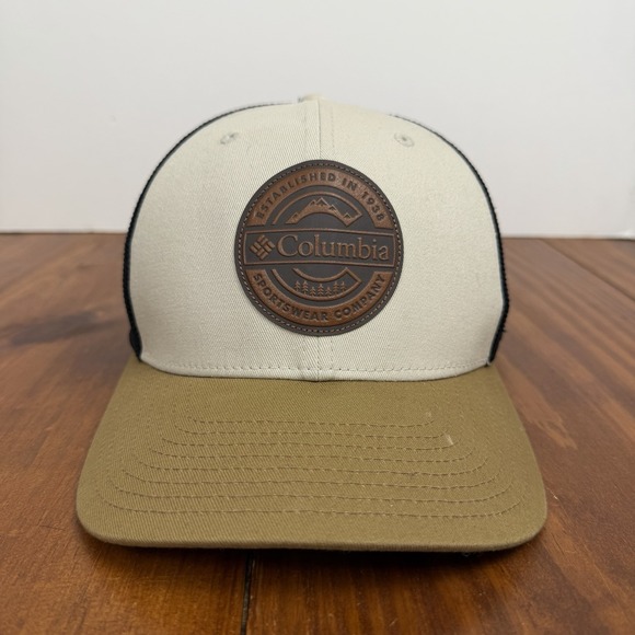 Columbia Other - Columbia Rugged Outdoor Mesh Cap Beige Unisex Breathable Hat L/XL